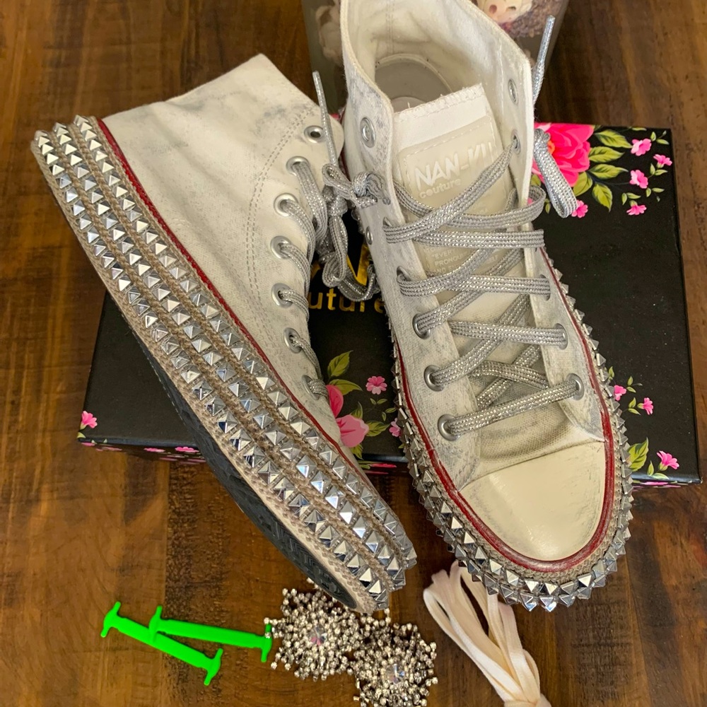 Cruise Studded High Top Sneakers